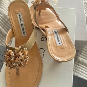 Manolo blahnik fun summer shoes .